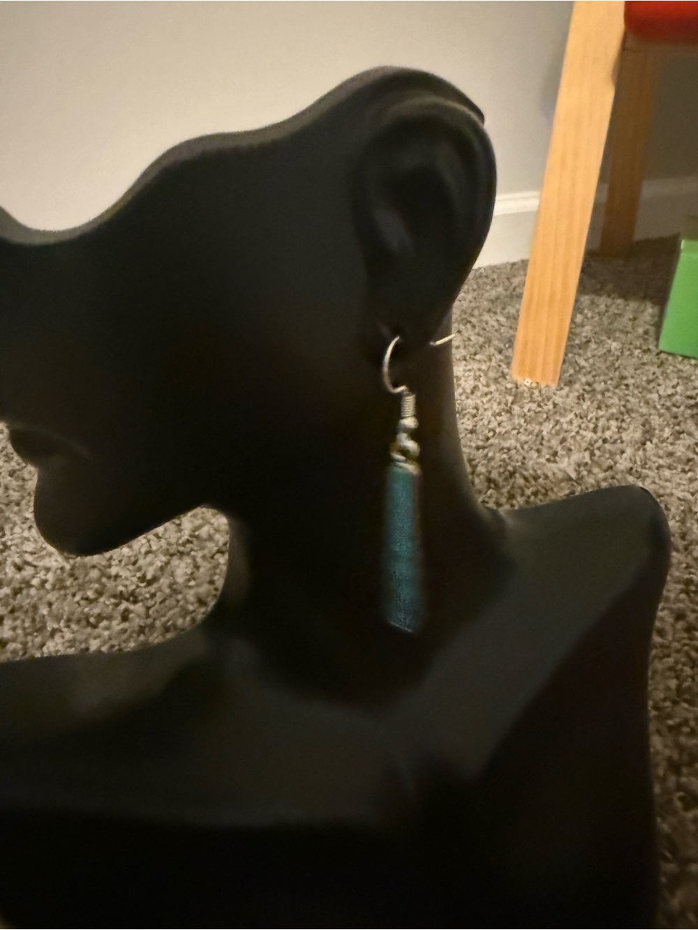Handmade Teal Tassel Drop Earrings - Women Jewelry 8